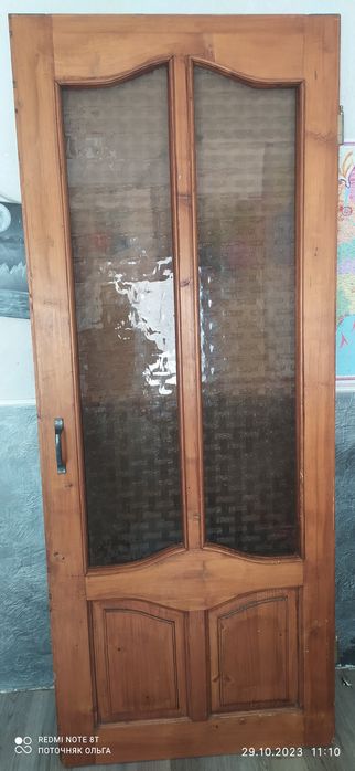 Дерев'яне полотно двері