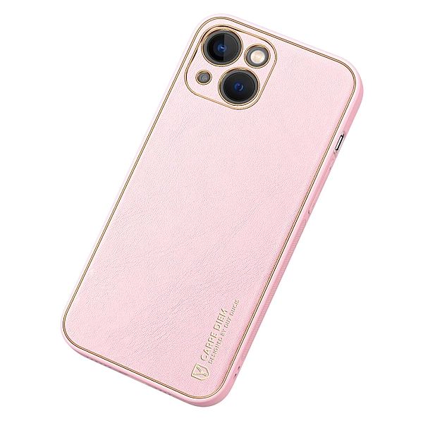 Dux Ducis Yolo etui iPhone 14 Plus elegancki pokrowiec ze skóry ekolog