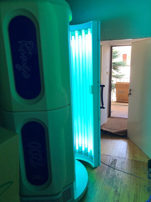 Solarium stojące Tuba