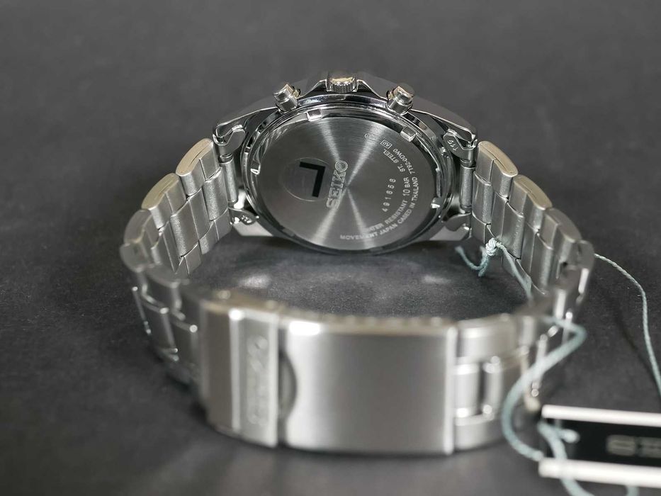 Seiko SBTQ071 Blue Spirit з хронографом Ø40 мм