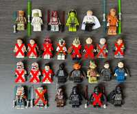 Lego star wars minifigures