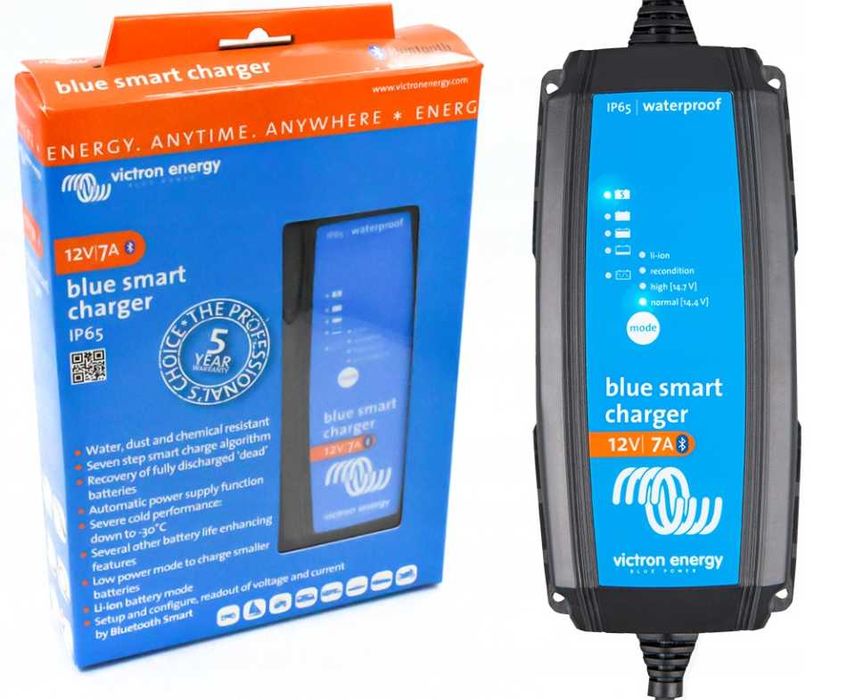 Ładowarka Victron Blue Smart 12V 7A IP65 Bluetooth BS12/7