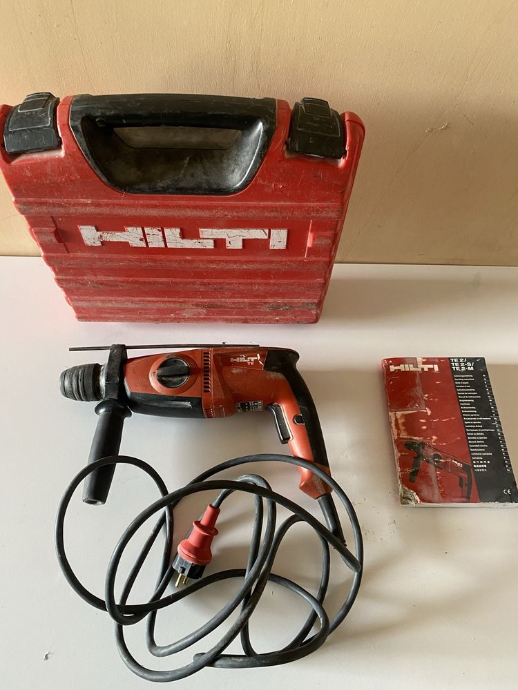 HILTI TE 2 te2 komplet Walizka instrukcja