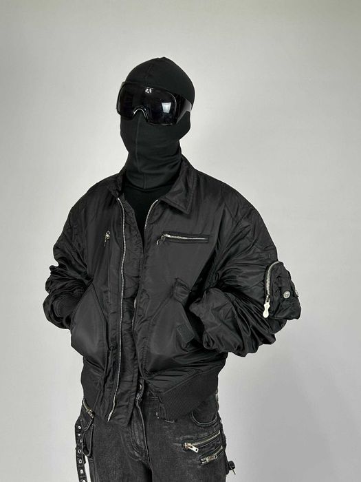Бомбер Thug Club zip Bomber black куртка чорна зіпка курточка черная