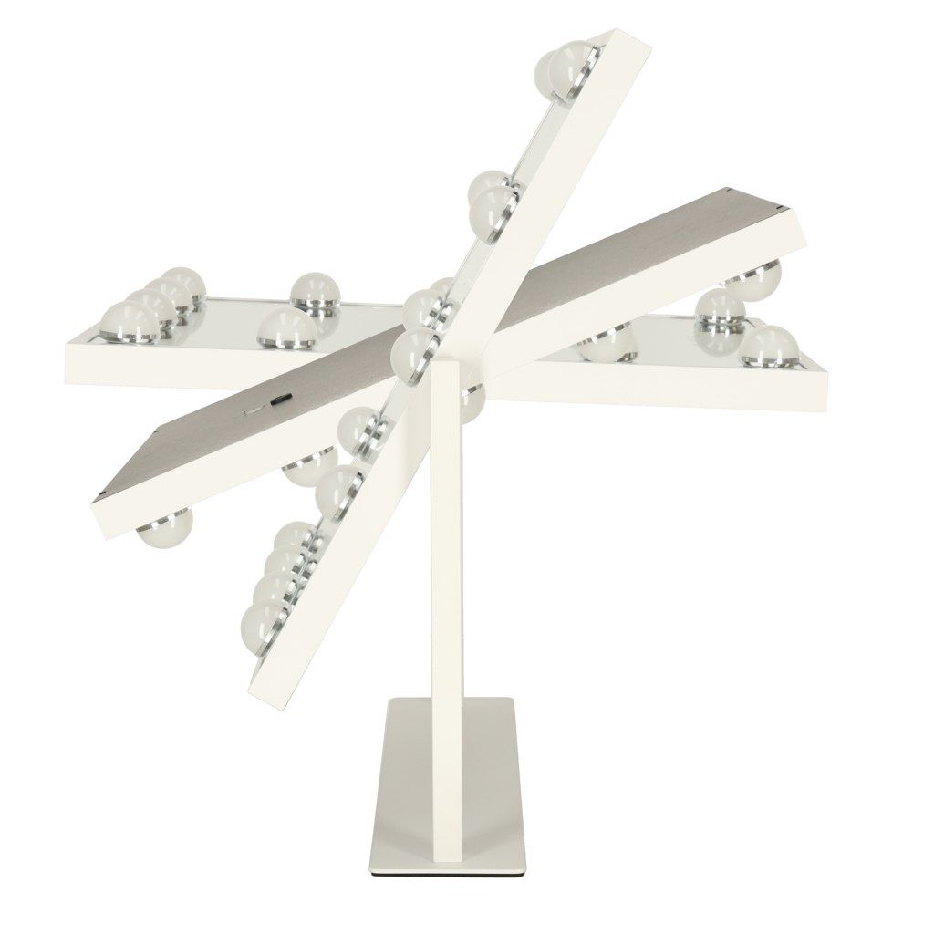 Lusterko do makijażu LED z żarówkami 30x40cm USB
