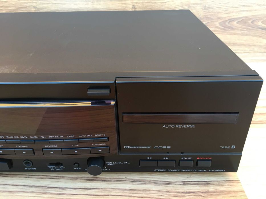 Magnetofon Kasetowy Deck Kenwood KX-W6080