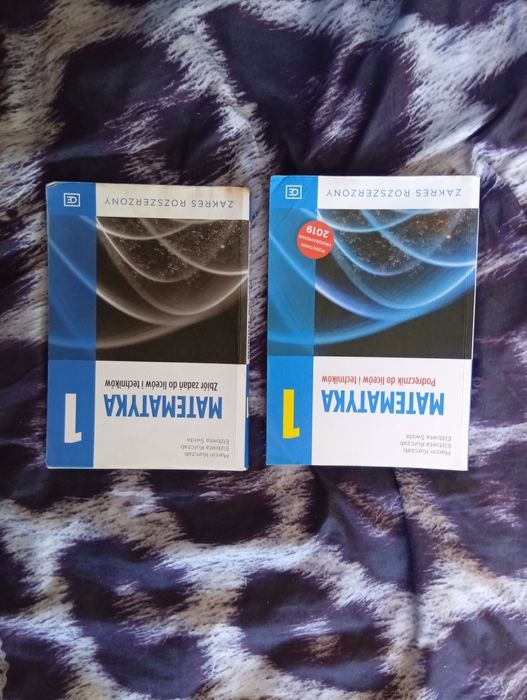 Podręcznik i zbiór zadań do 1 klasy liceum/technikum