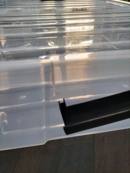 Pojemnik na kółkach pod łóżko z pokrywką 49l 56x70x19 UNDERBED Jysk