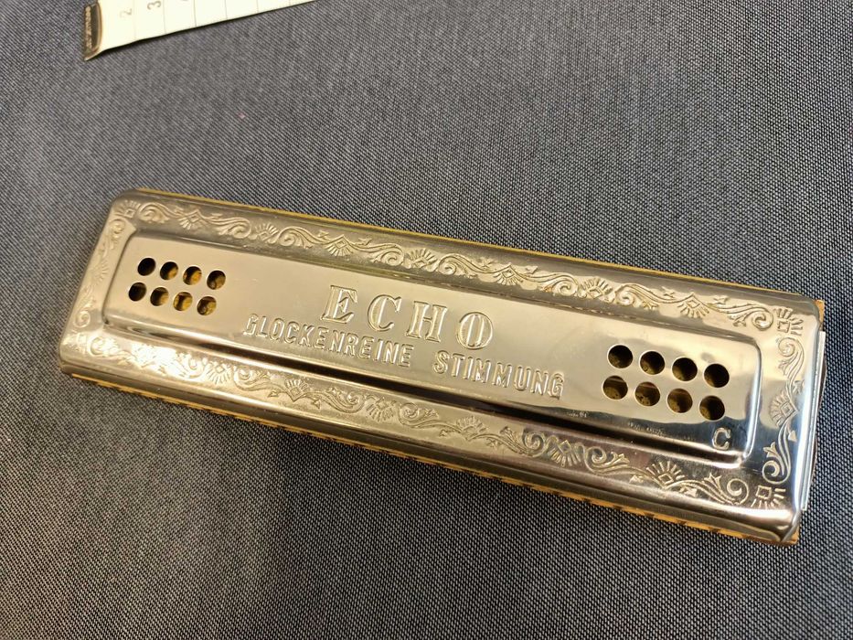 Губная Гармошка ECHO HOHNER сделано в Германии