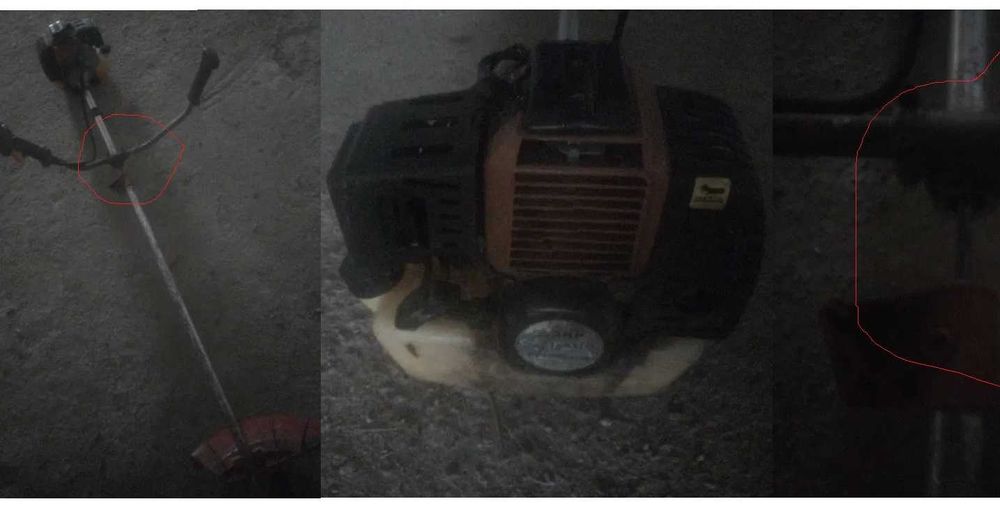 Silnik kosy spalinowej wykaszarki