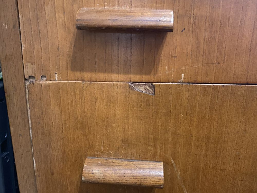 toaletka retro mebel do renowacji z lat 60 bez lustra