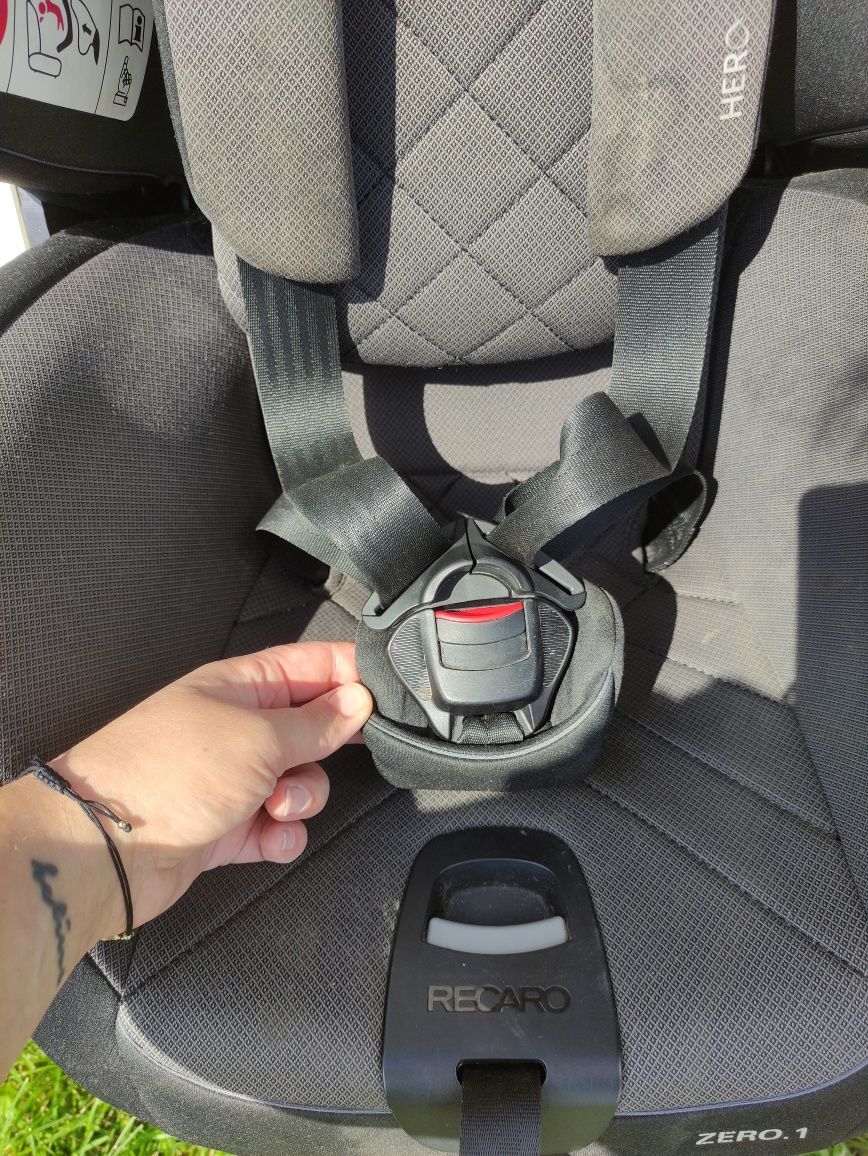 Fotelik obrotowy Recaro zero 1, I-size 0-18 kg ISOFIX