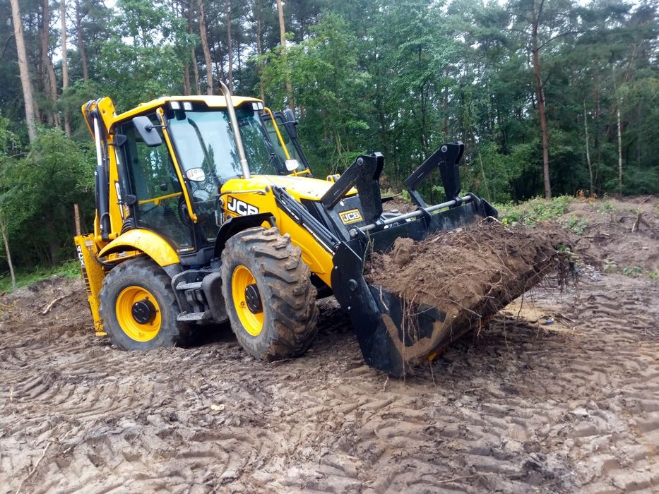 Usługi koparko-ładowarka