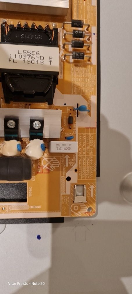 Peças TV Samsung UE55NUxxx