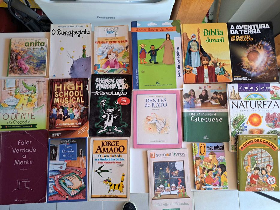 Livros de vários autores