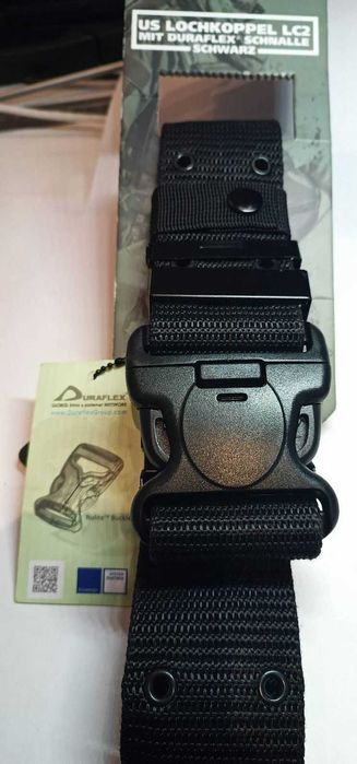 Ремінь Mil-Tec LC2 Combat - чорний