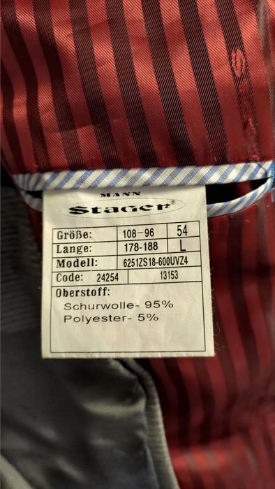 54 розмір піджаки