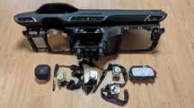 Conjunto Kit Airbags Peugeot 5008 Tablier Original