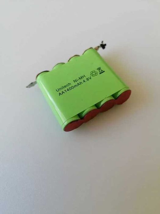 Bateria Recarregável 1400mAh 4.8V Ni-MH Unitech AA (4 Pilhas AA)