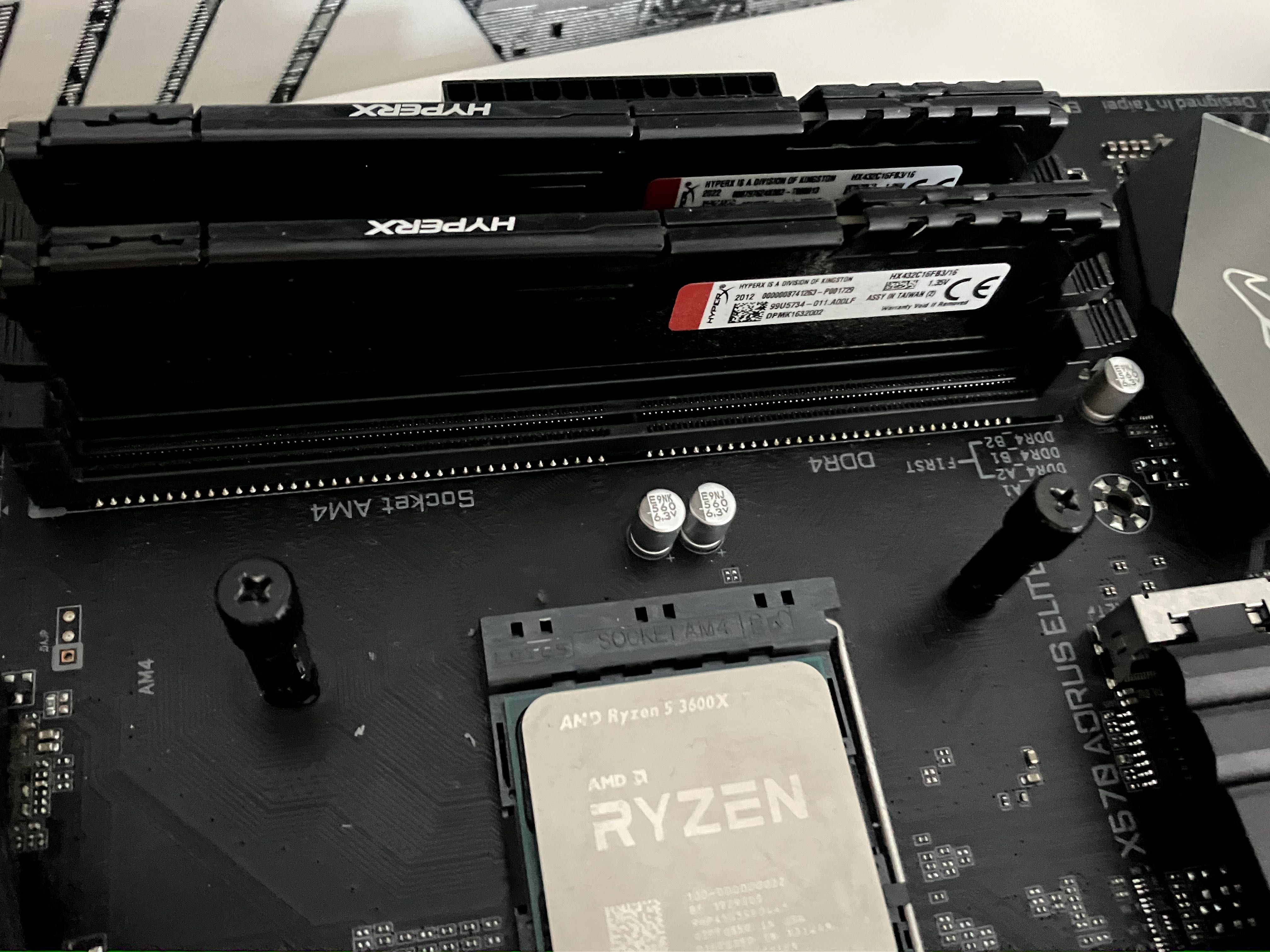 Комплектуючі для ПК, Gigabyte Aorus, Ryzen, Kingston HyperX, Arctic