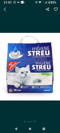 Żwirek dla kota Hygiene Streu Niemiecki 10