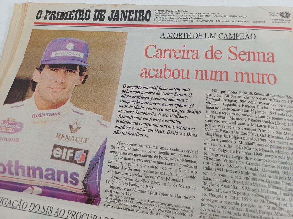 Morte de Ayrton Senna