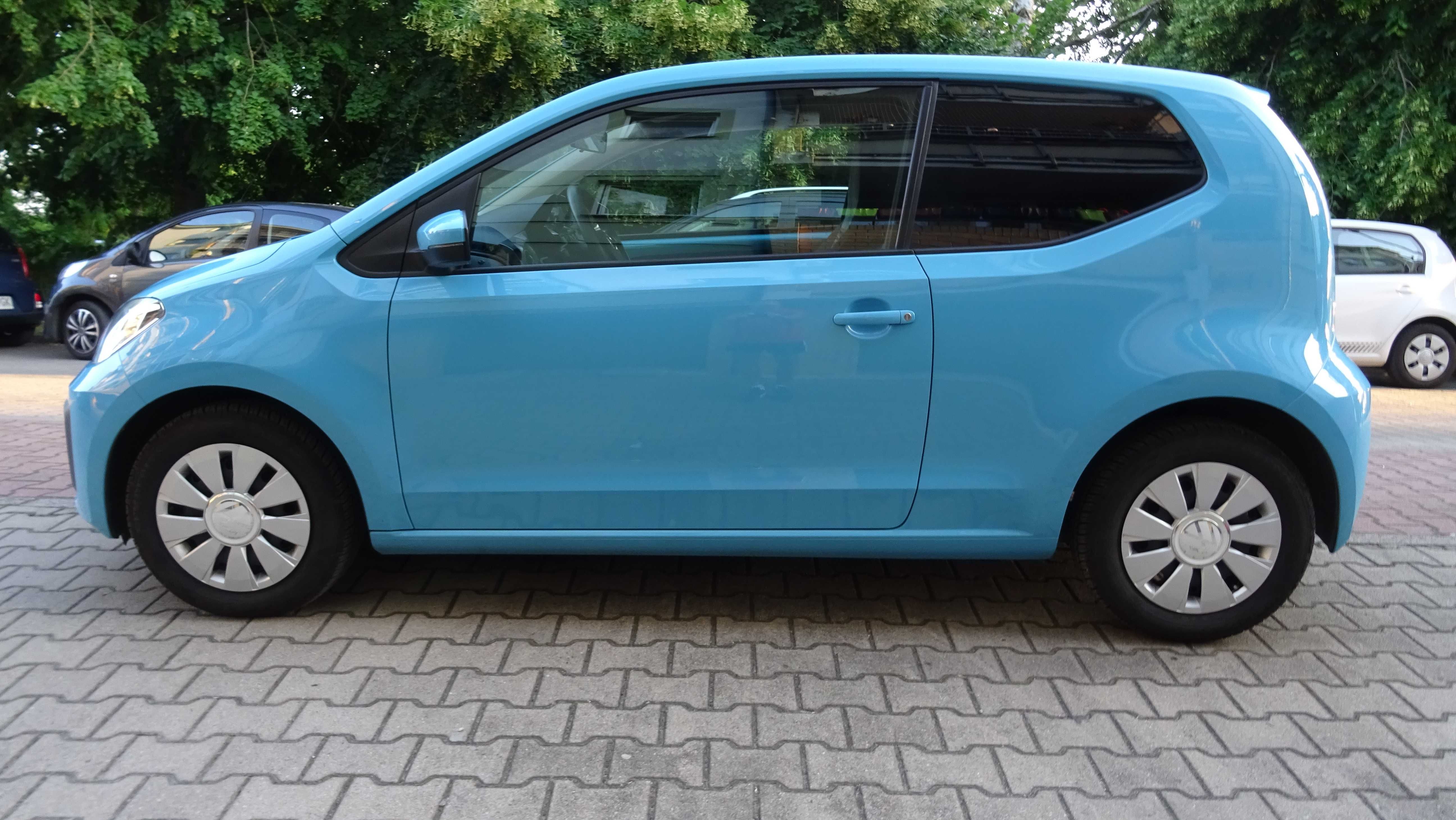 VW up 1.0 move klimatyzacja wyjątkowy kolor zadbany niezawodny