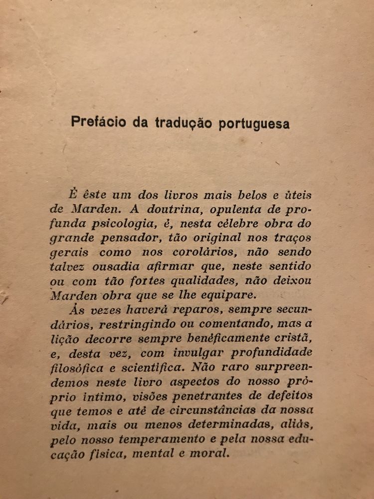 A Atitude Vitoriosa de O. S. Marden