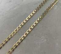 Złoty łańcuszek GRUBY PANCERKA 14K pr.585 Piękny Polecam !