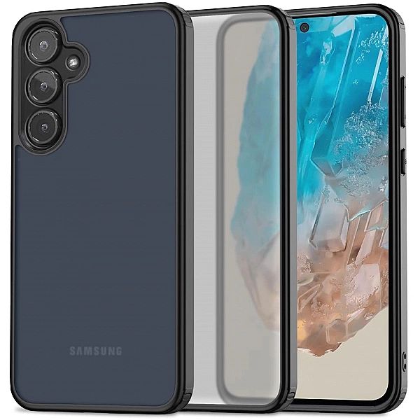 Etui Tech-Protect MagMat na Samsung Galaxy M35/5G - czarny mat