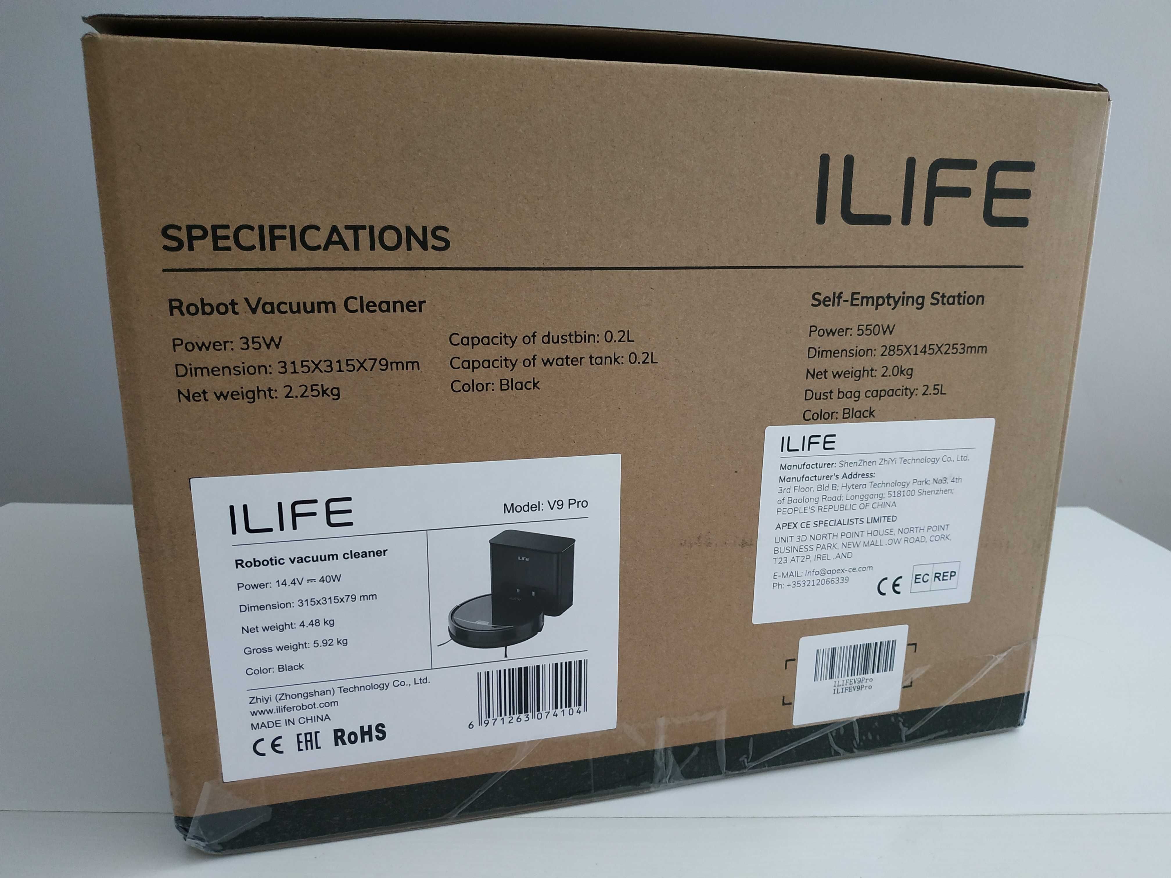 Robot sprzątający/odkurzacz ILIFE V9 pro / NOWY / zapakowany