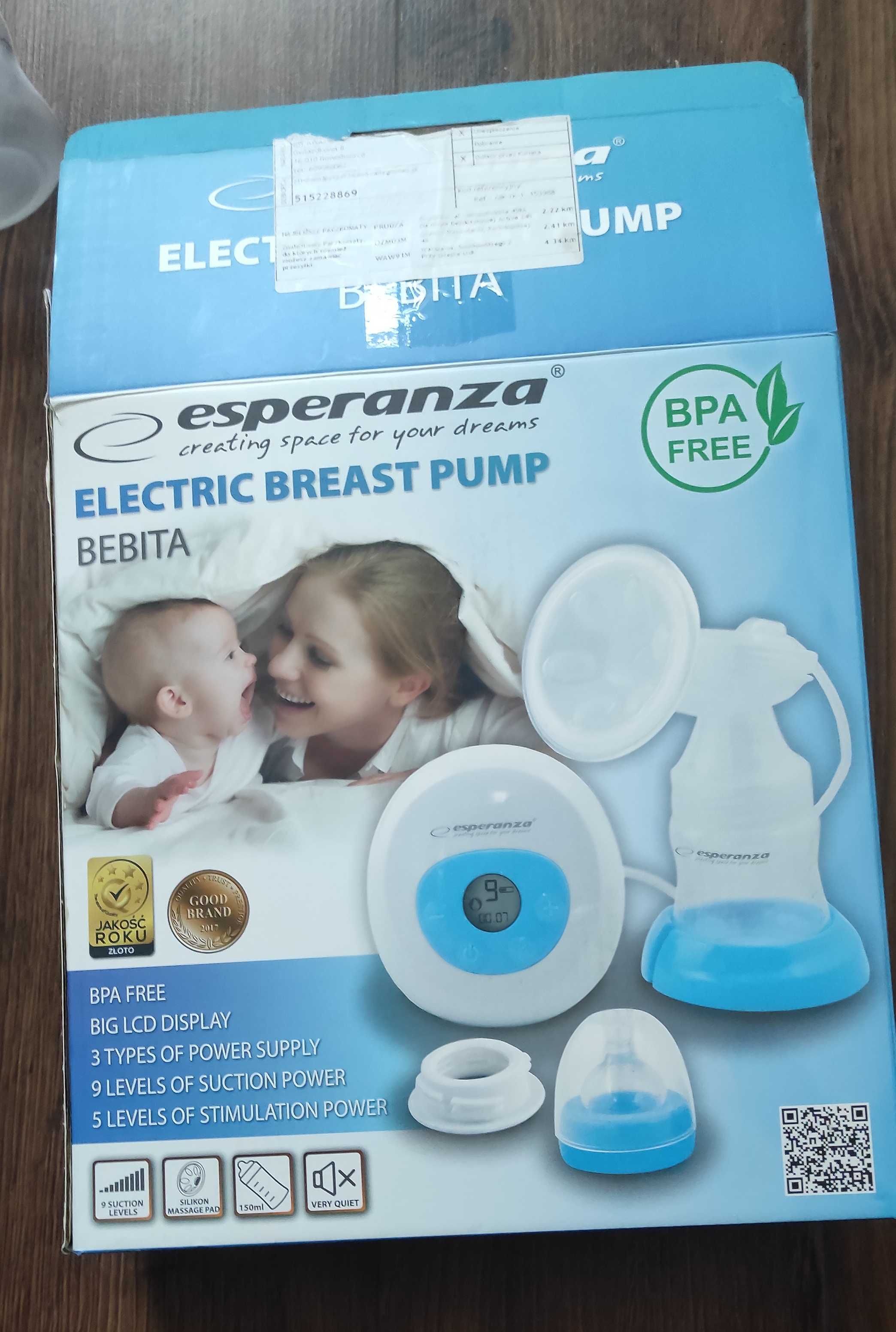 Laktator elektryczny bebita Esperanza
