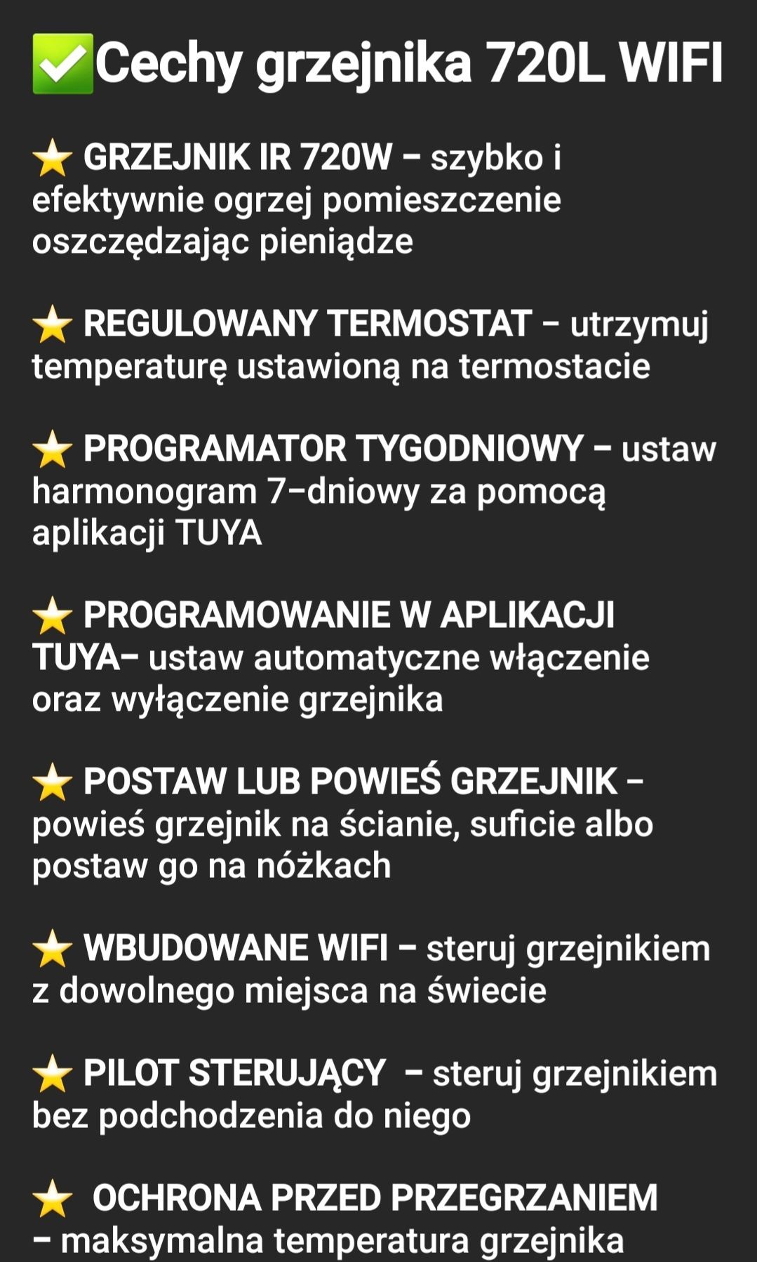 Grzejnik na podczerwień 60×120