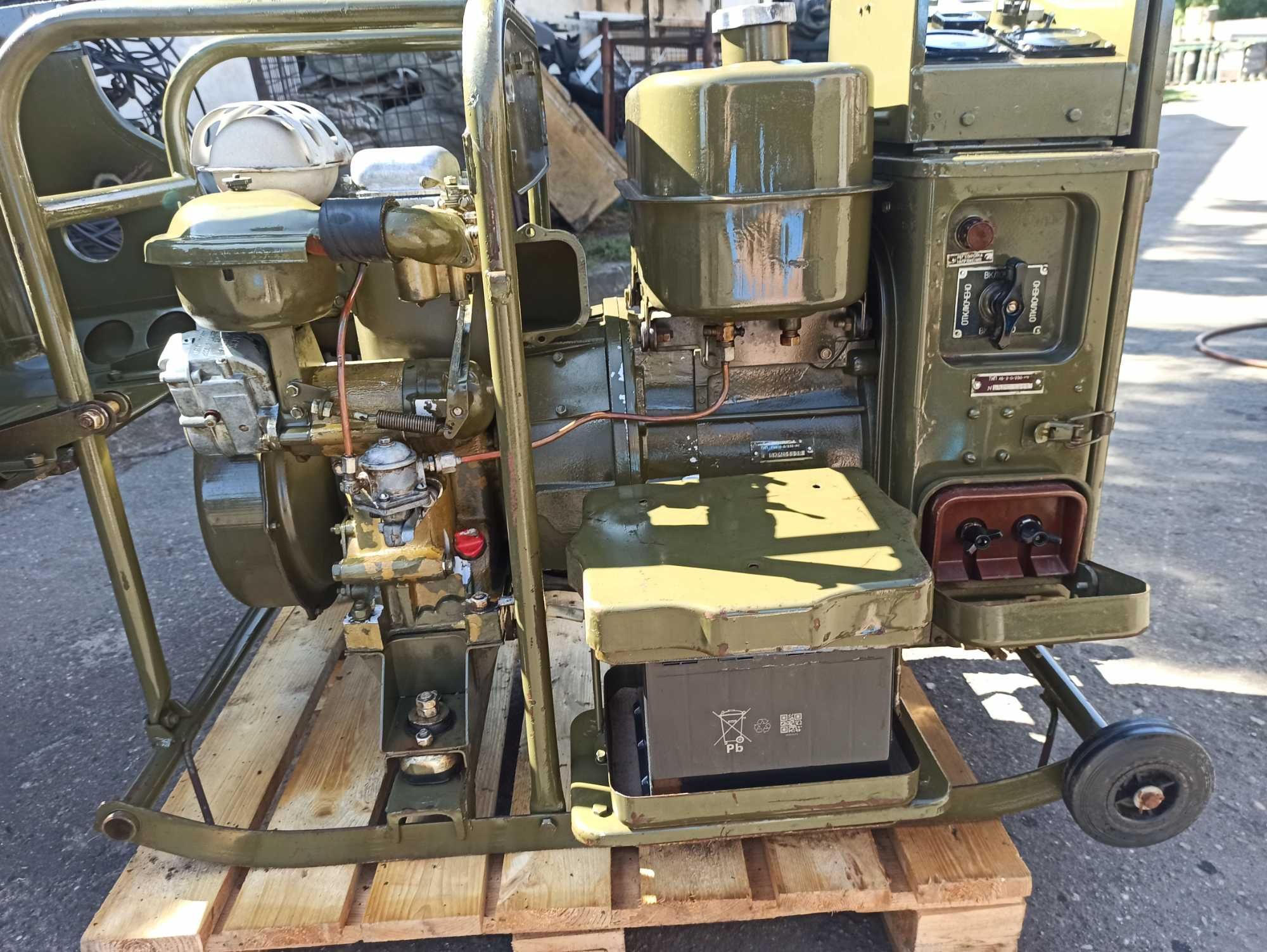 Agregat prądotwórczy generator 4kw 230V z rozrusznikiem