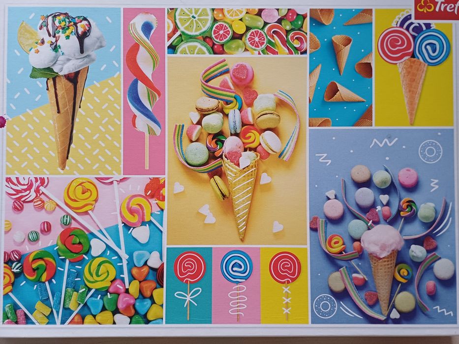 Пазли 500шт,  всі елементи в наявності