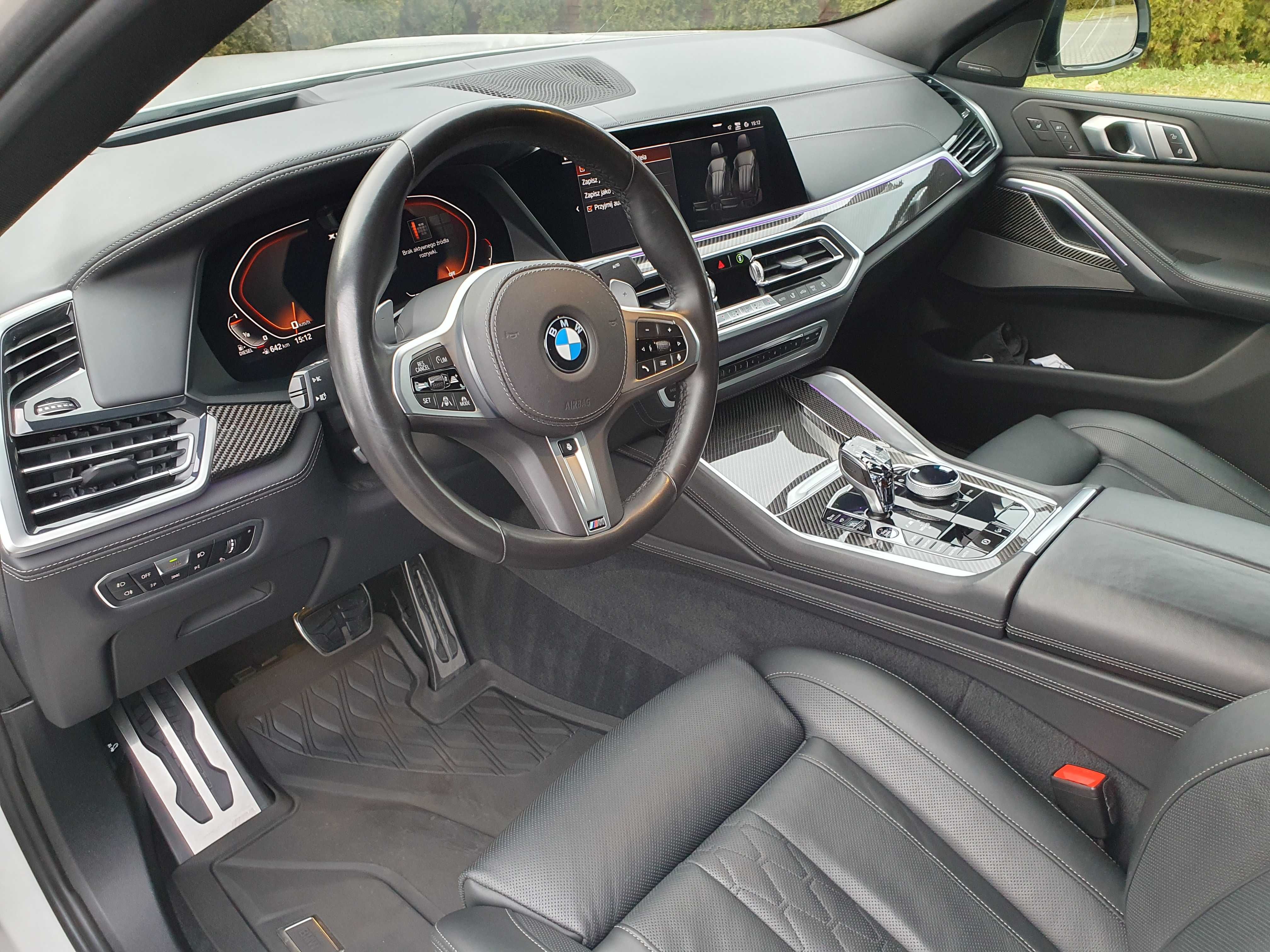 BMW X6M 50D | FULL OPCJA | Pierwszy właściciel | Bezwyp.