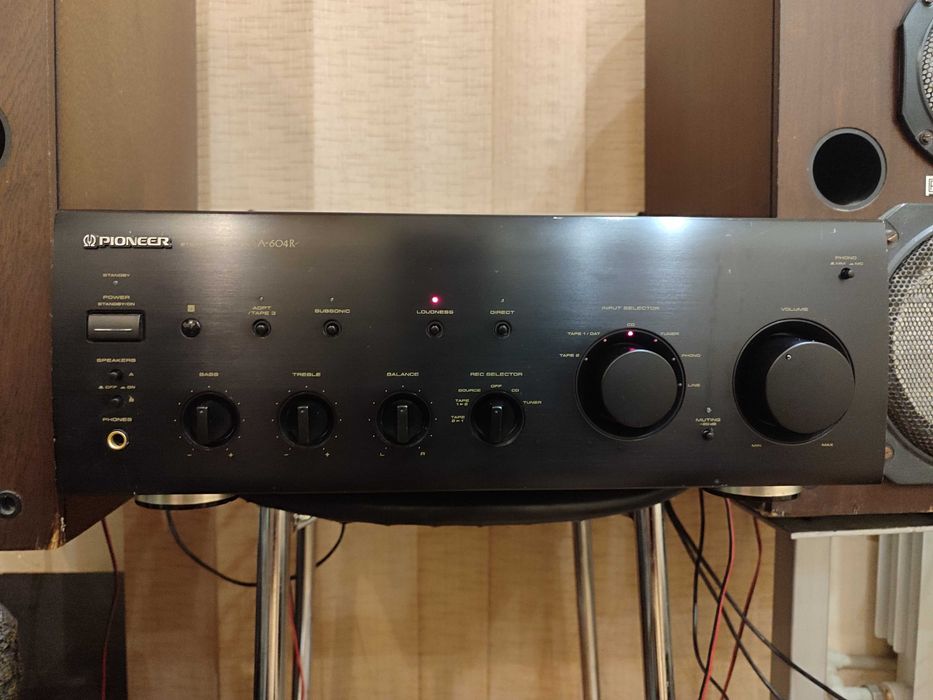 Мощный Усилитель звука Pioneer A-604R. Звук !