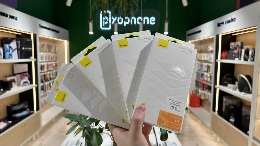 NEW Скло Baseus Crystal Series Full-Coverage HD Tempered для Samsung