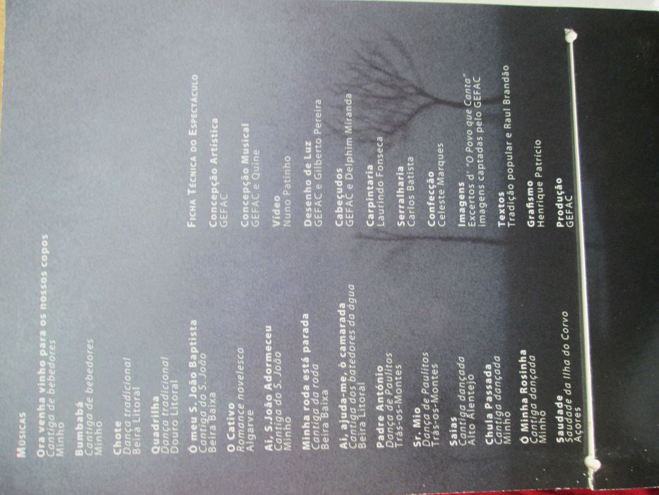 DVD A Água Dorme de Noite | GEFAC