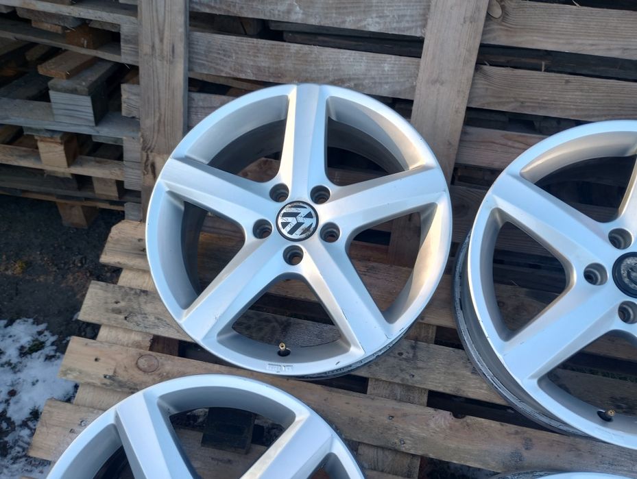 17' 5x112 Alufelgi Oryginalne Volkswagen Audi Seat Skoda Felgi