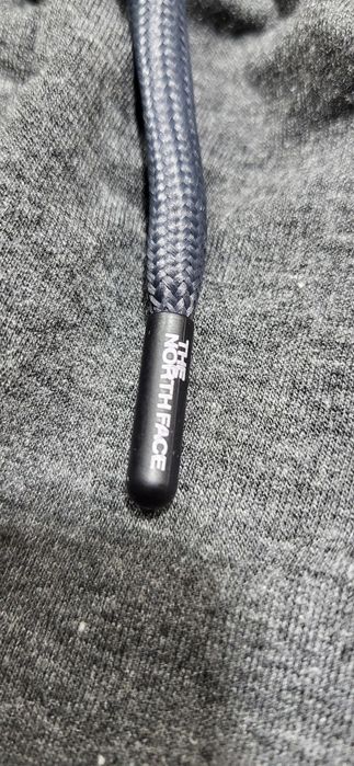 Szare melanż spodnie męskie dresowe bawełna premium XXL