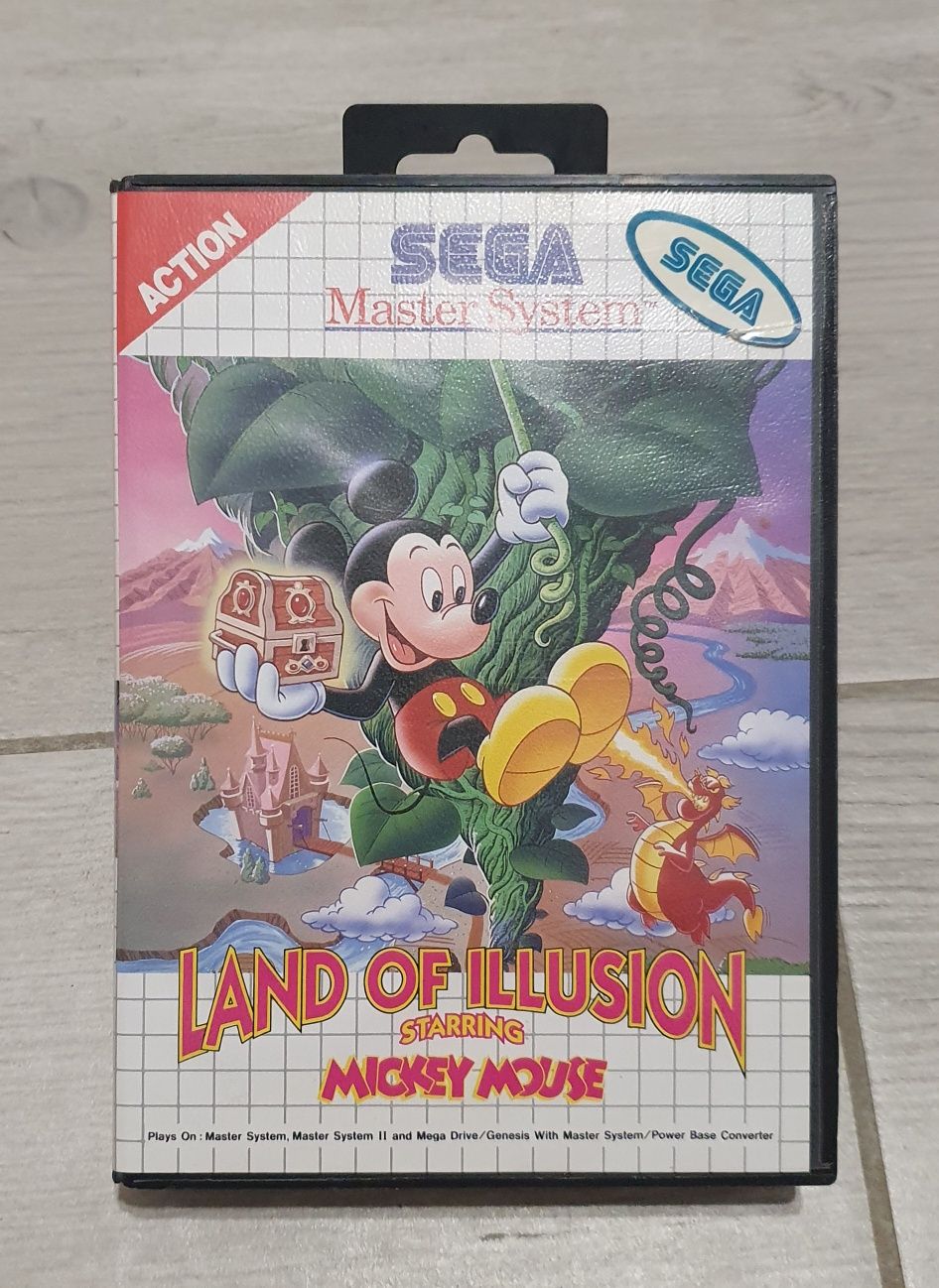 Gra Land of Illusion Starring Mickey Mouse Sega Master System