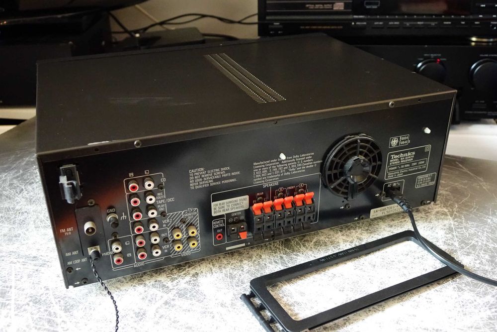 Amplituner 5.0 TECHNICS SA GX 670, moc 150W-gabinet!