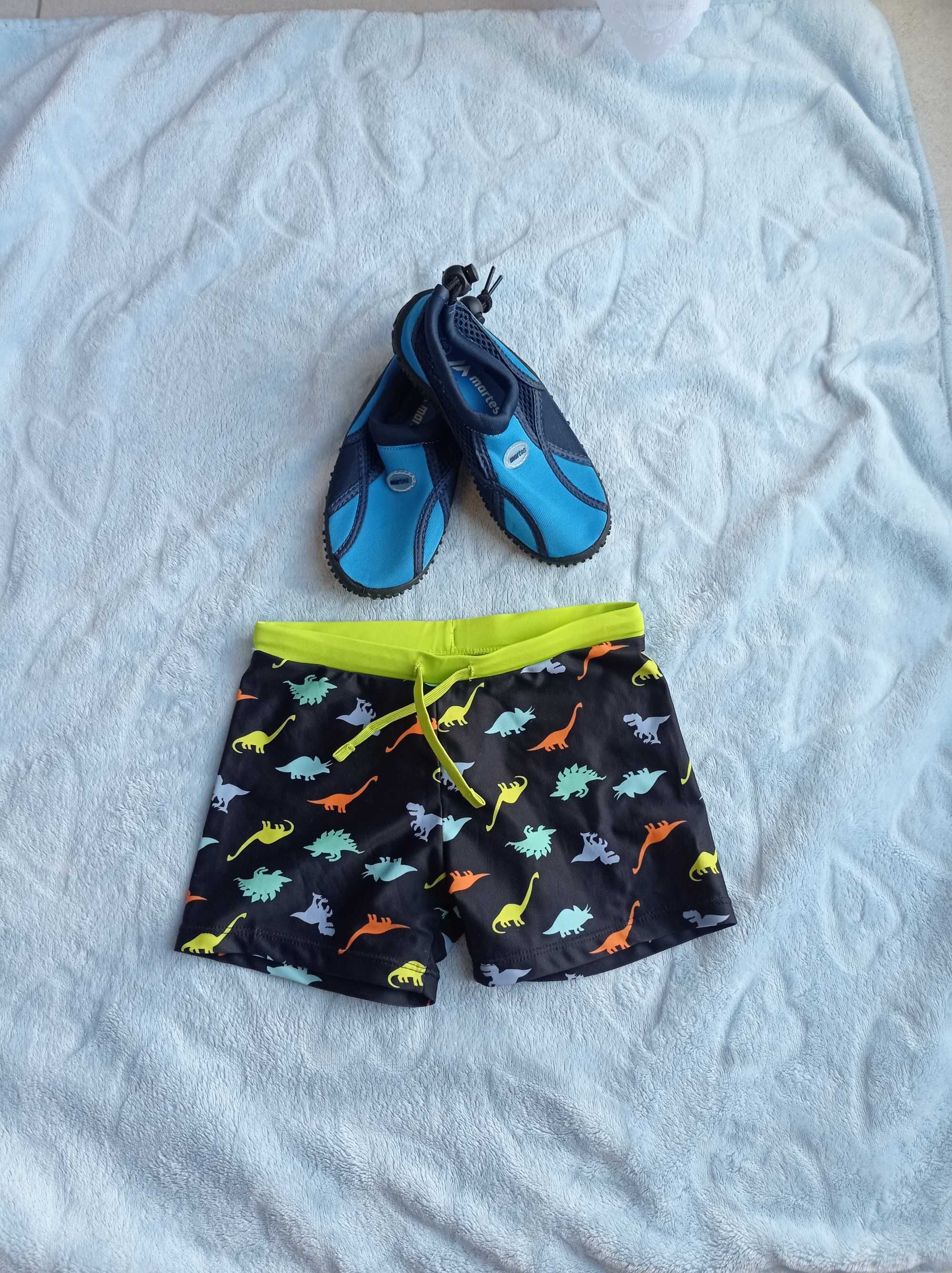 Chłopiece buty do wody 28 + kąpielówki