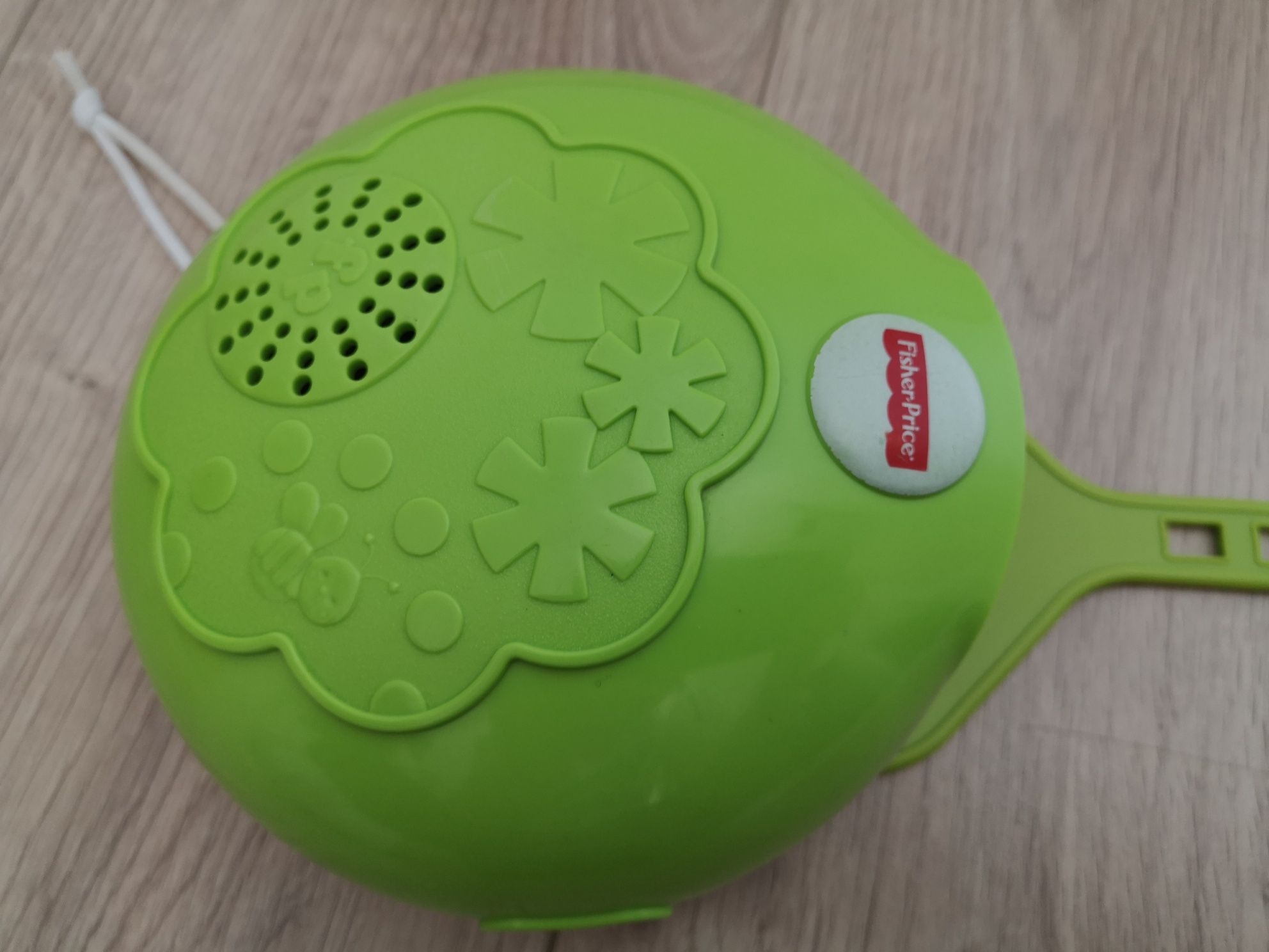 Uspakajacz, szumiś do łóżeczka Fisher Price, zielony. Melodyjki