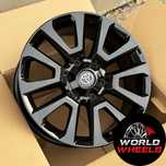 Нові диски R17 Toyota Land Cruiser Prado Lexus GX 6x139.7 black