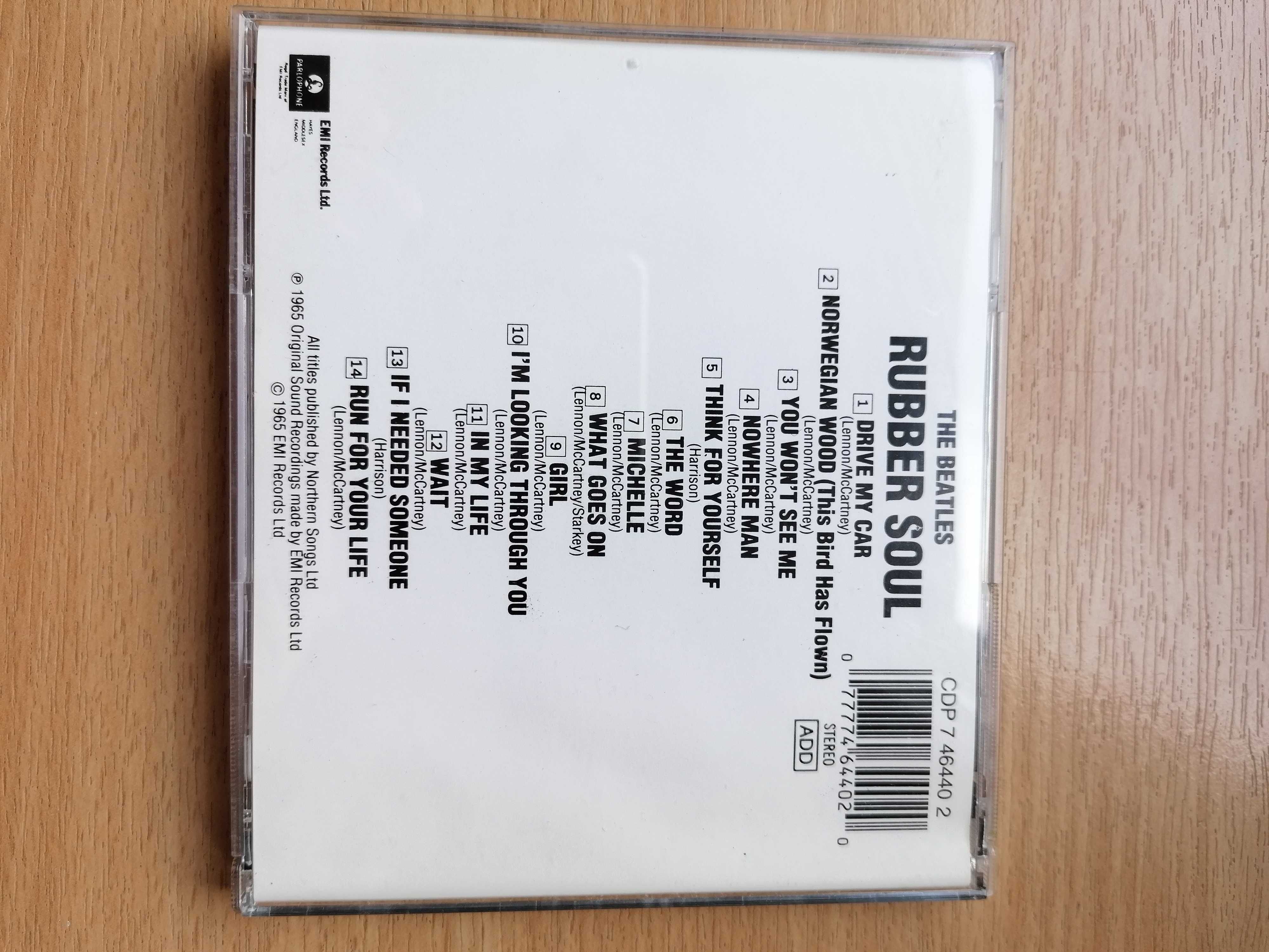 The Beatles-Rubber soul CD