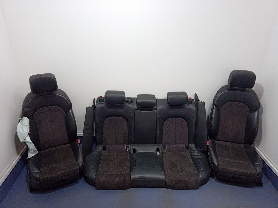 AUDI A6 C7 AVANT FOTELE KANAPA S LINE PÓŁSKÓRA KOMPLET