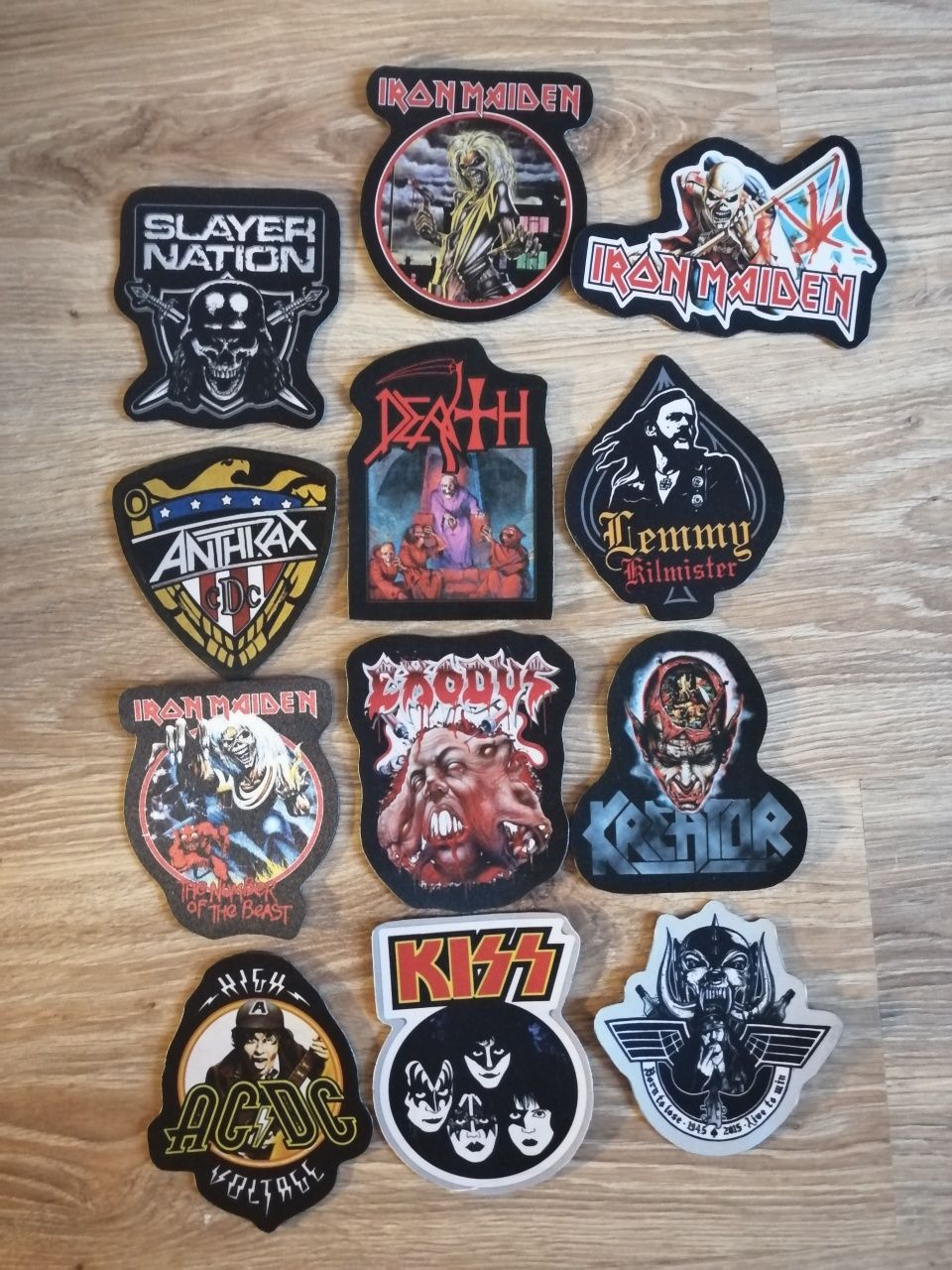 kreator kiss iron maiden ac dc slayer motorhead naszywka patch