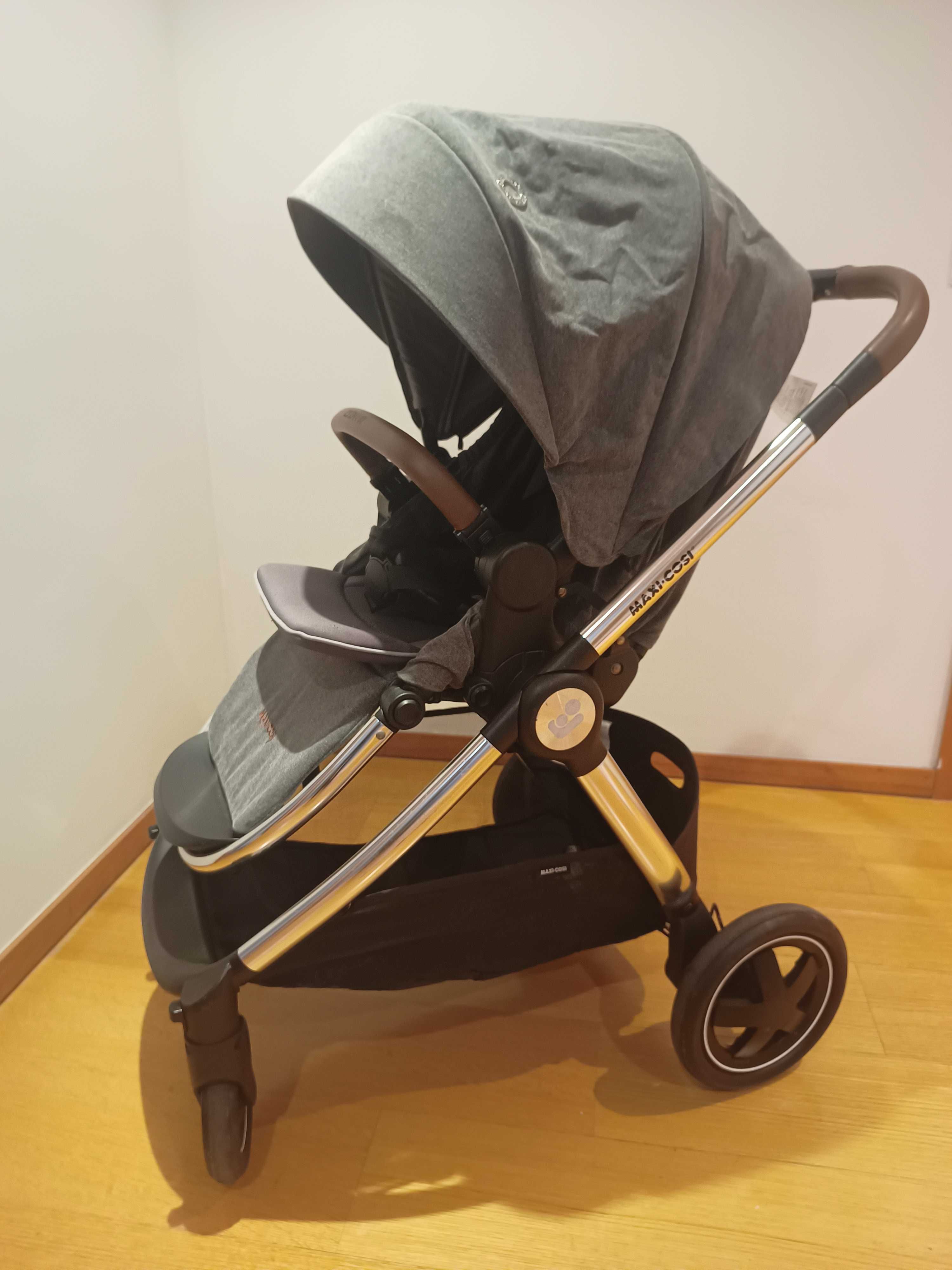 Carrinho Maxi Cosi Adorra 2 Luxe Cinza - Muito Bom Estado